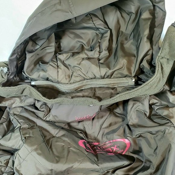Women's T-Max Wind River Tactical Winter Jacket Size M Color Dark Brown - Picture 9 of 12